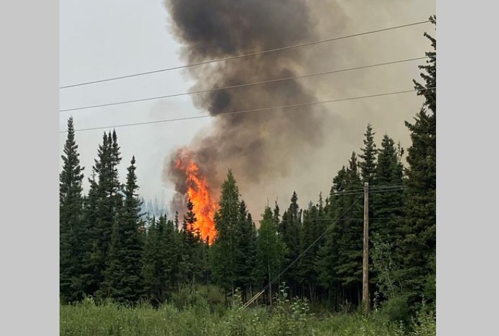 И Аляска пламна поради горещините