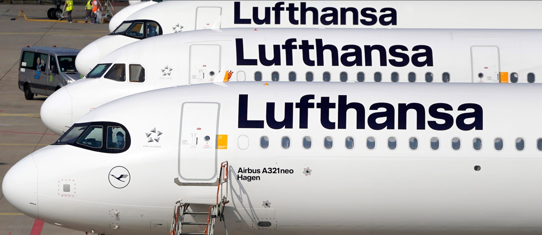 Lufthansa спрени полети
