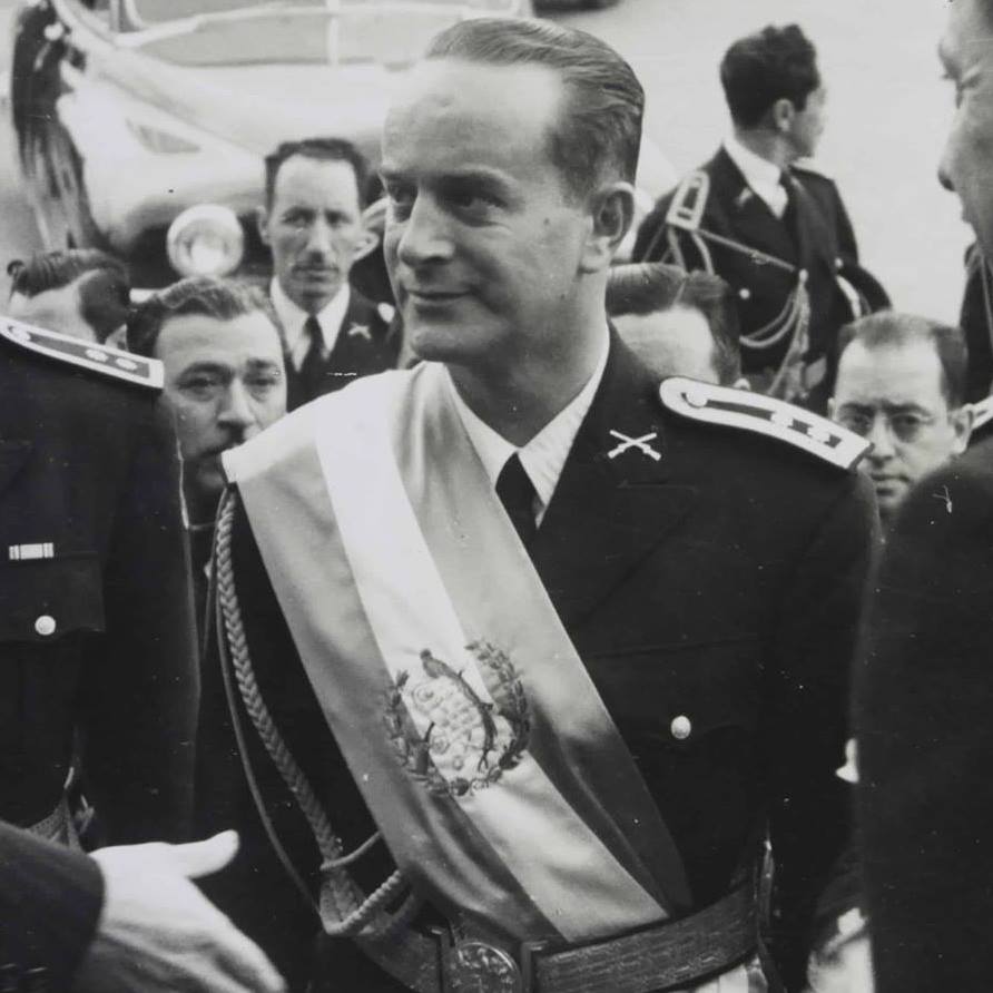 Демократично избраният президент на Гватемала Хакобо Арбенс. Сн.: Wikimedia