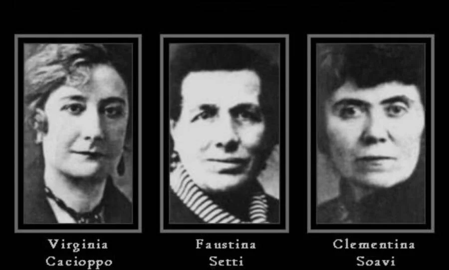 Жертвите на Чанчули : Фаустина Сети, Франческа Соави и Вирджиния Качиопо