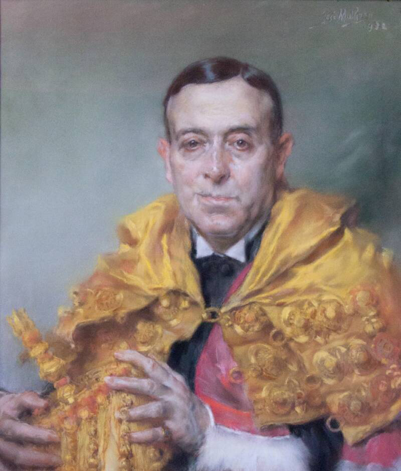 Портрет на Егас Мониз от 1932 г.